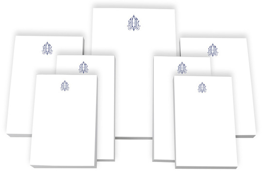 Whitlock Monogram Notepad Collection